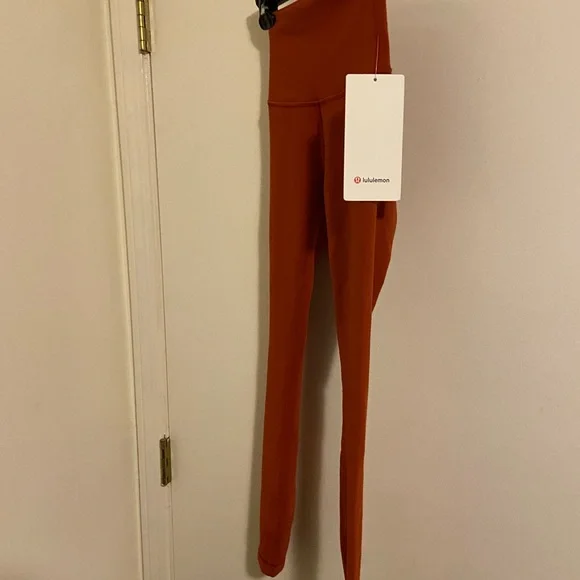 NWT Lululemon Wunder Train High-Raise Tight 25” Aztec Brick - Picture 7 of 8